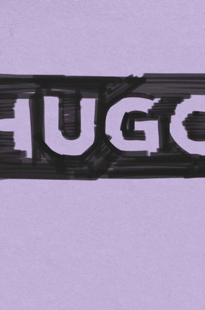 Κοριτσίστικα Παιδική μπλούζα HUGO G15117.102.108 μωβ