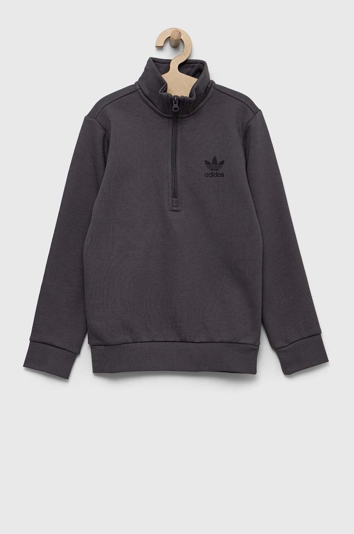 Dětská mikina adidas Originals IN4766 šedá AW23