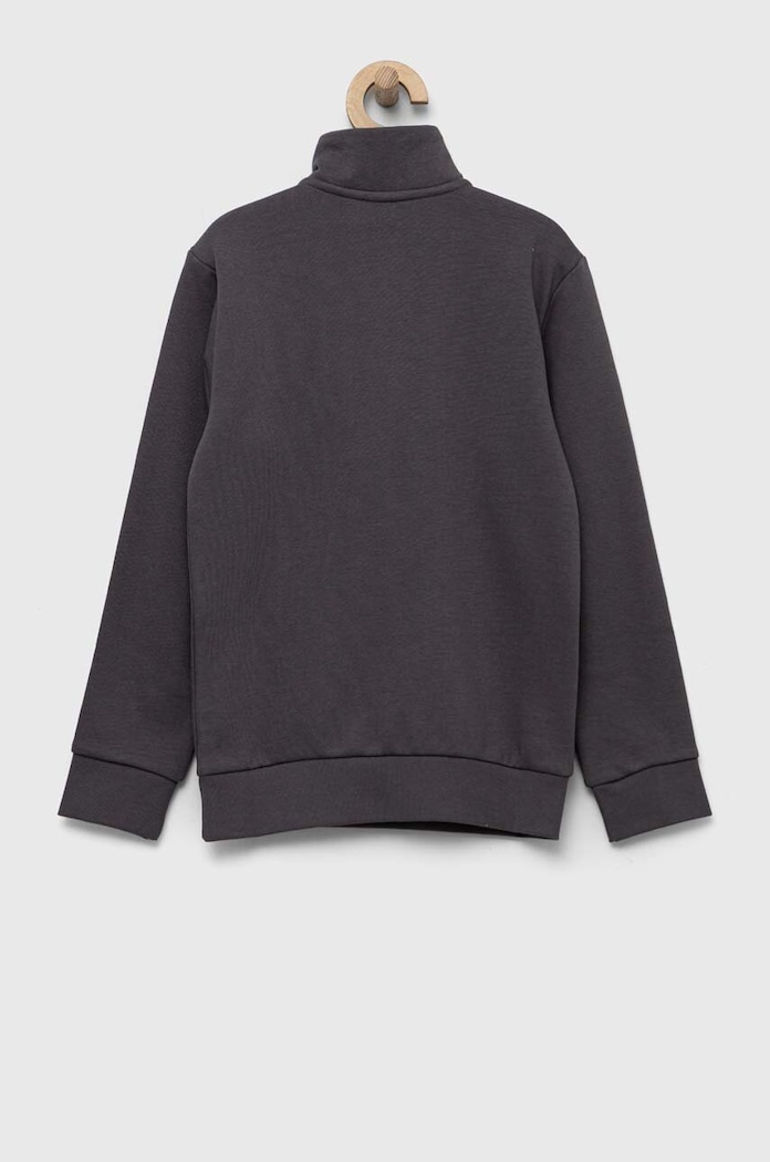 DÍVKA Dětská mikina adidas Originals IN4766 šedá