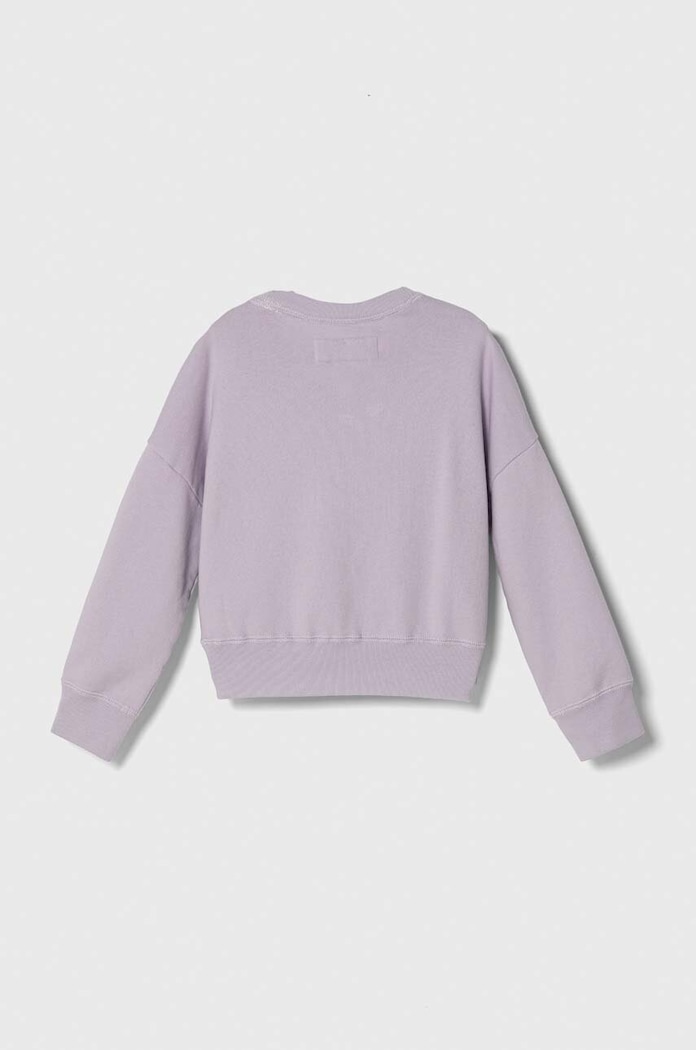 Abercrombie & Fitch bluza dziecięca KI252.3086 fioletowy AW23