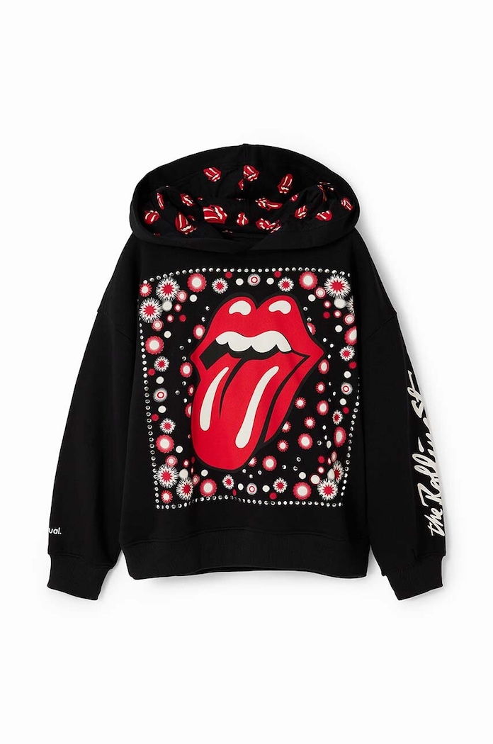 Desigual bluza bawełniana dziecięca 23WGSK08 SWEAT LONG SLEEVE 23WGSK08 czarny AW23