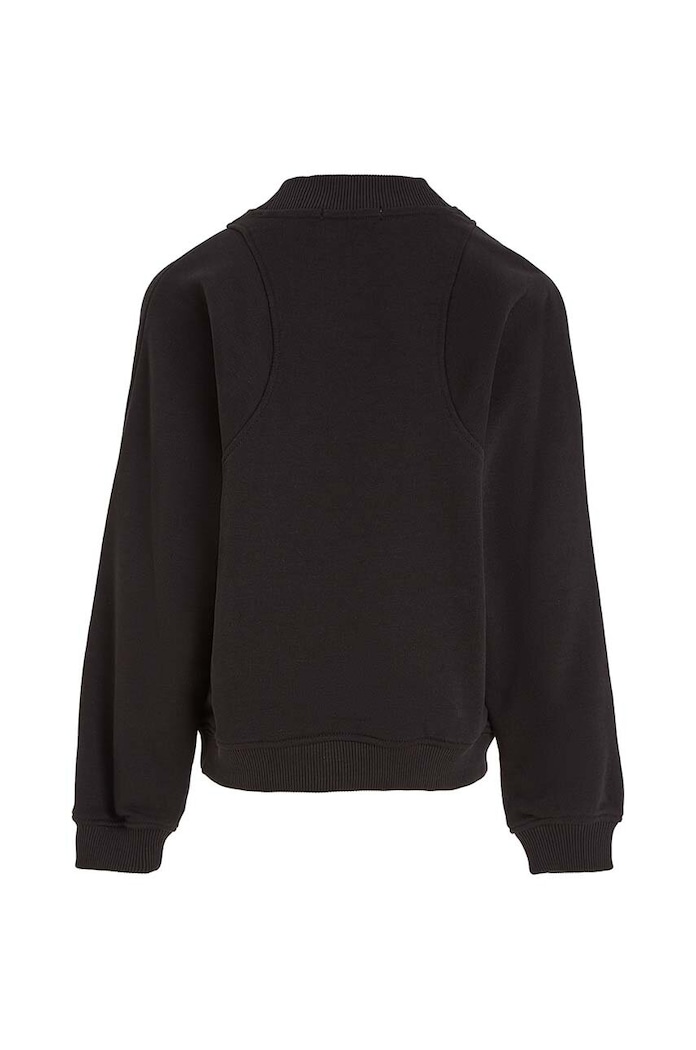Dziewczynka Calvin Klein Jeans bluza dziecięca IG0IG02249.9BYX czarny