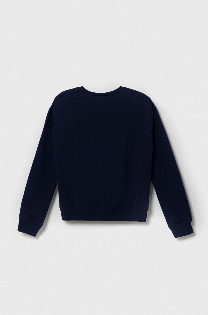 United Colors of Benetton gyerek melegítőfelső pamutból 3J68C10D0.G.SEASONAL sötétkék AW23