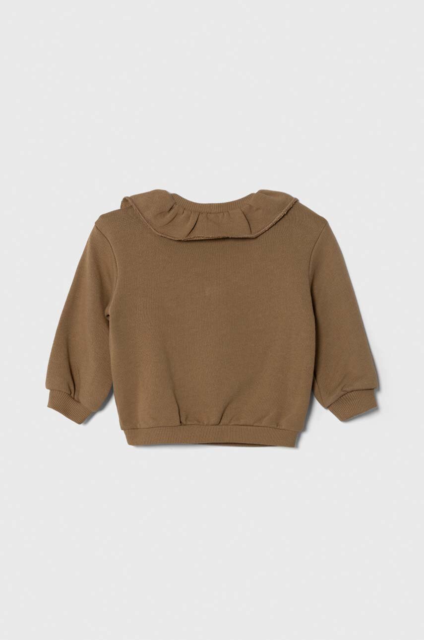 United Colors of Benetton bluza bawełniana dziecięca 3J68G10AW.P.SEASONAL beżowy AW23