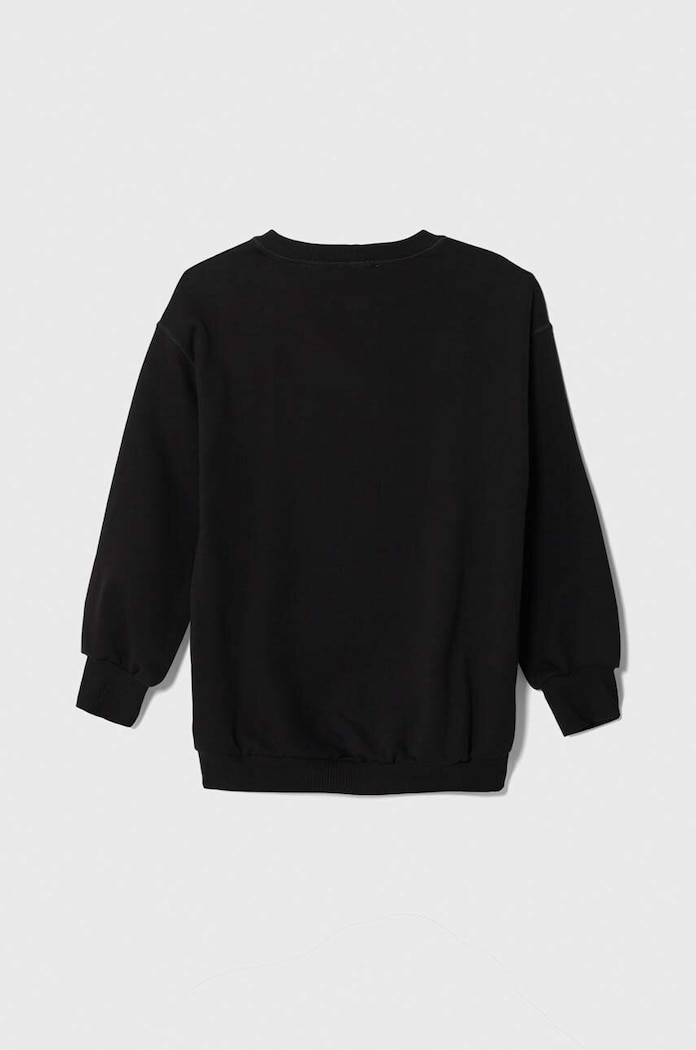 Sisley bluza copii 3PANX103D.G.SEASONAL negru AW23