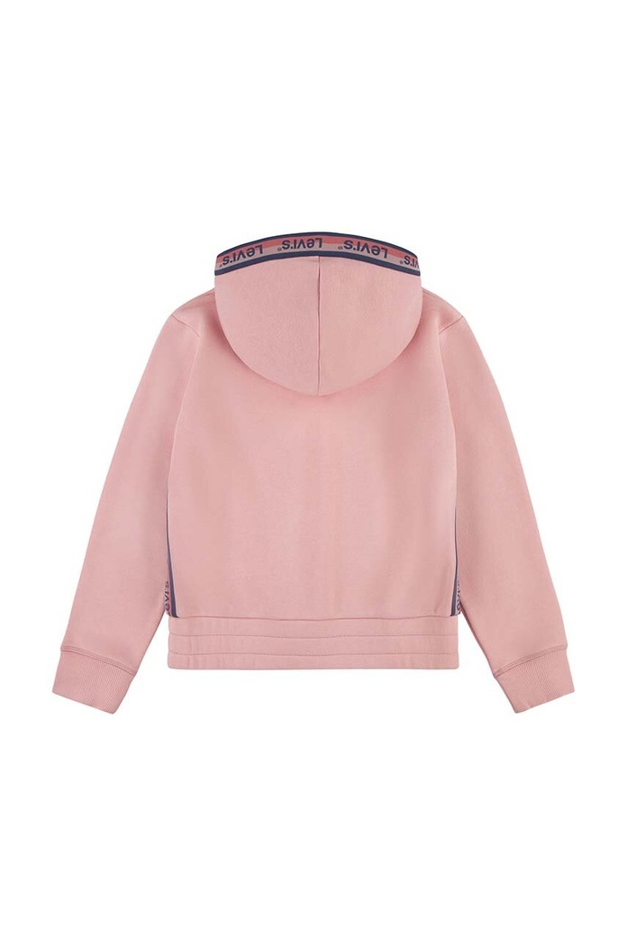 Бебешки суичър Levi's 1EJ110 розов AW23