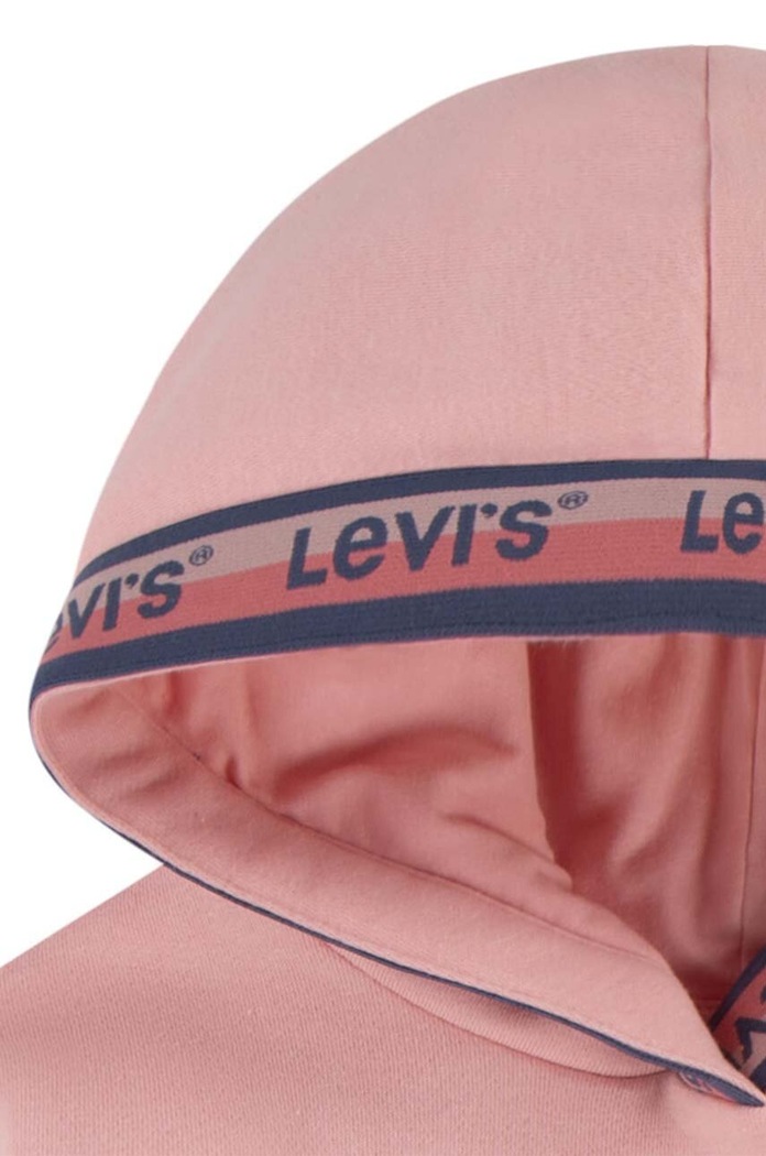 Момиче Бебешки суичър Levi's 1EJ110 розов