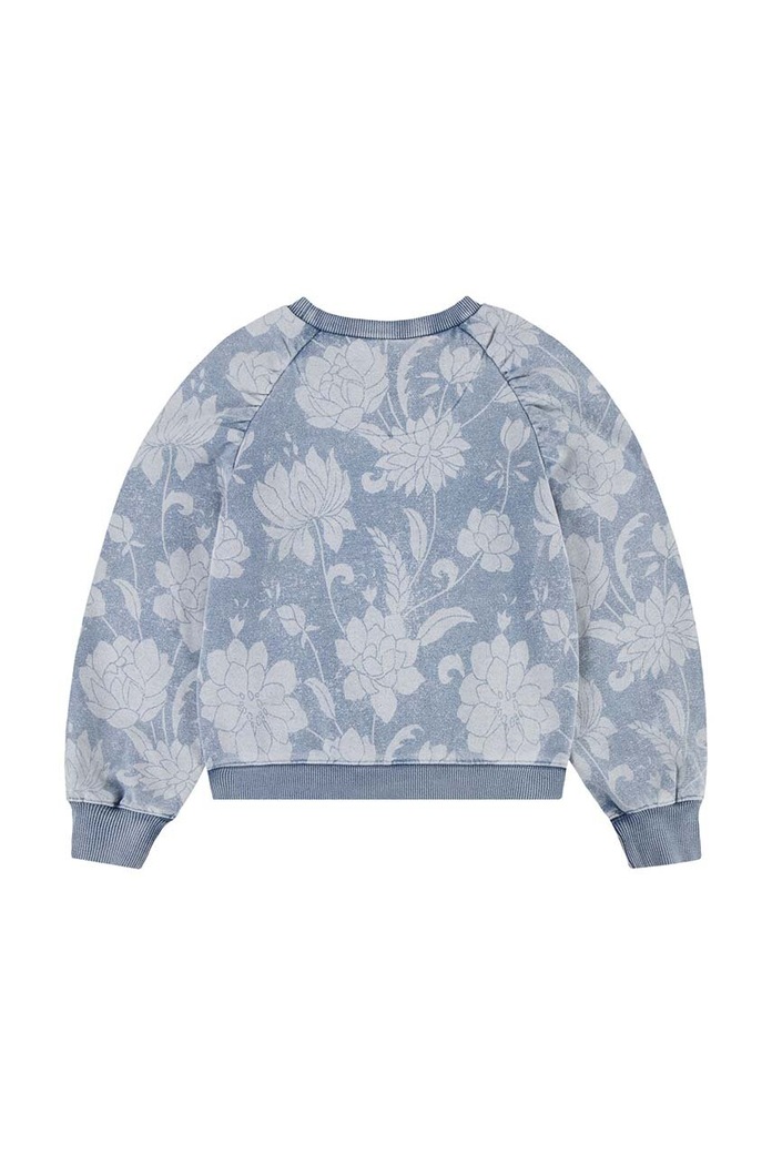 Детски суичър Levi's 4EJ173 син AW23