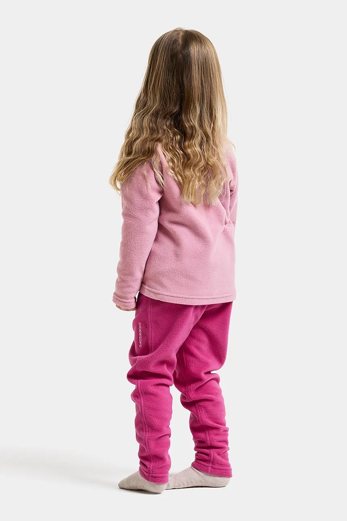 Bluza polarowa dziecięca MONTE KIDS FULLZIP Didriksons różowy 505026