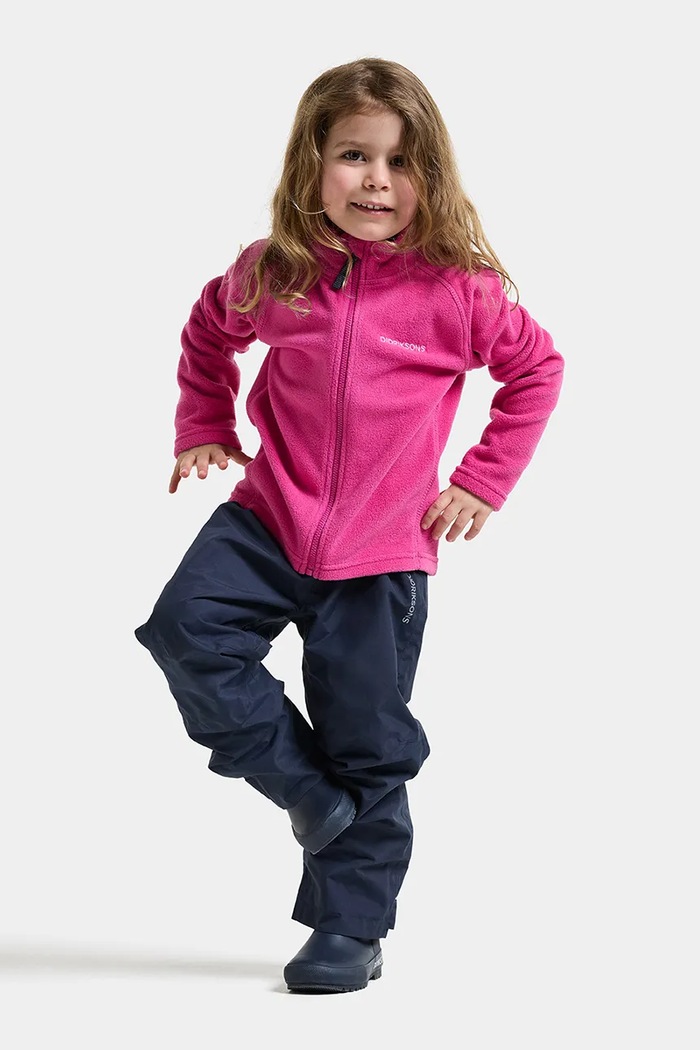 Μπλούζα fleece παιδική MONTE KIDS FULLZIP Didriksons 505026 ροζ