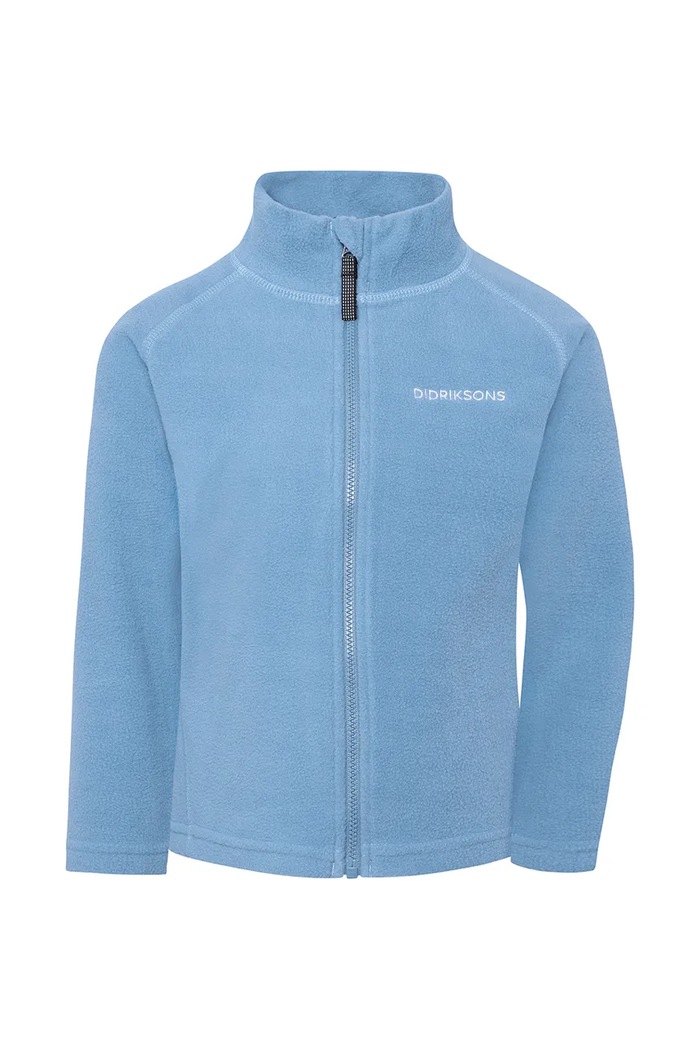 Didriksons Μπλούζα fleece παιδική MONTE KIDS FULLZIP 505026 μπλε AW25