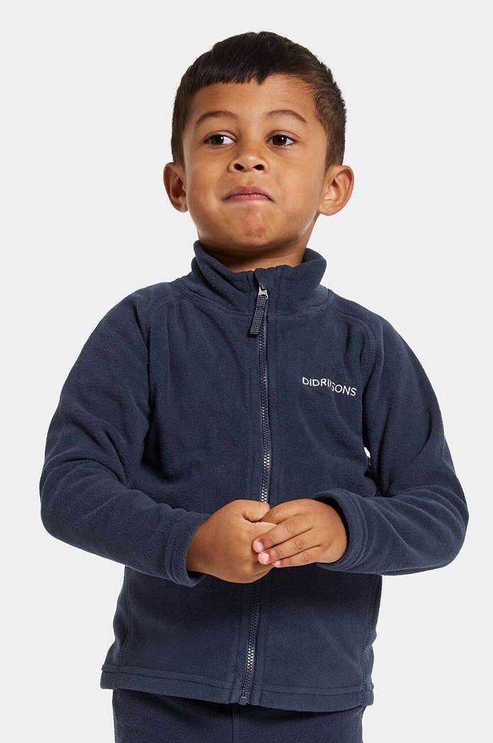 Didriksons bluza copii MONTE KIDS FULLZIP 505026