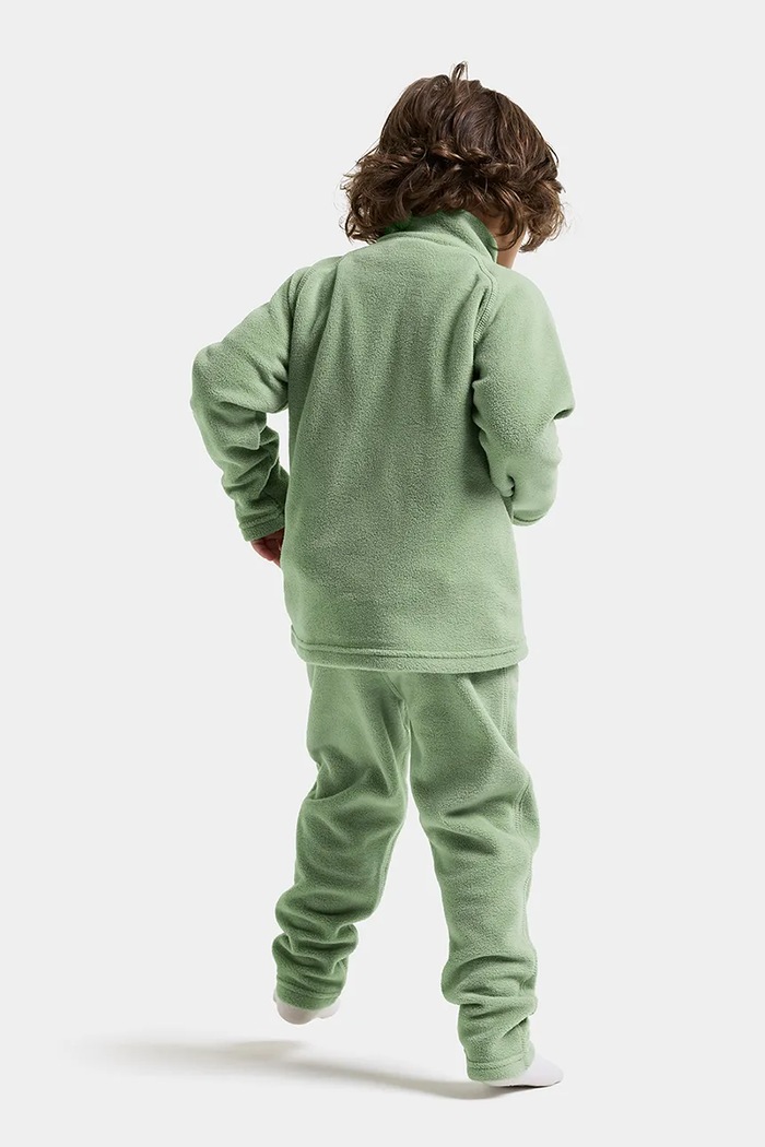Μπλούζα fleece παιδική MONTE KIDS FULLZIP Didriksons πράσινο 505026