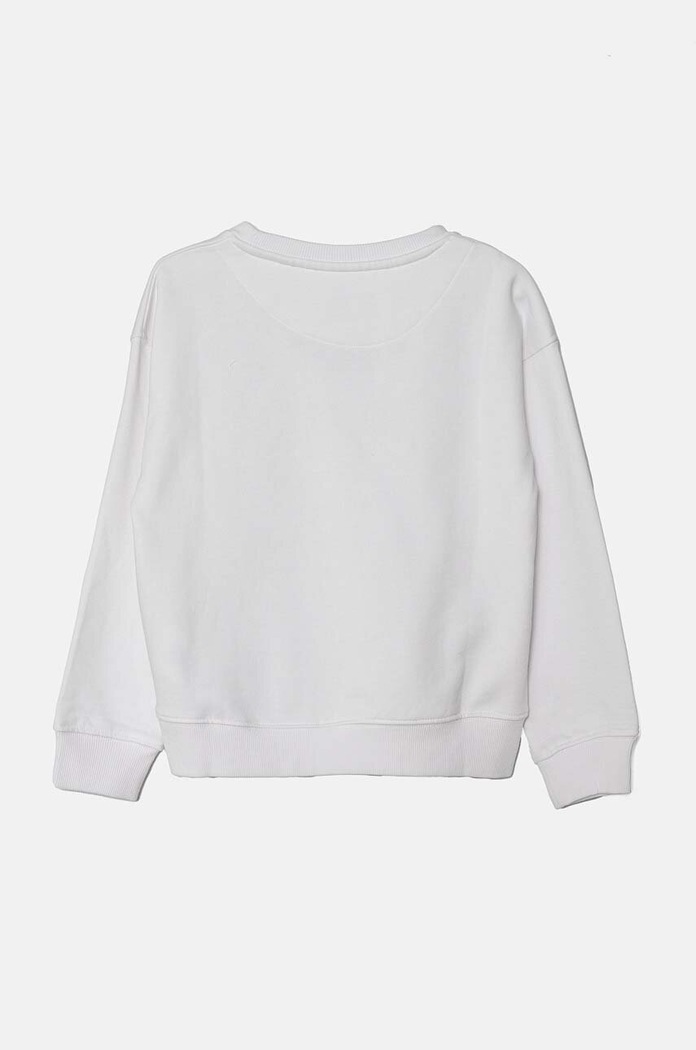 Dětská bavlněná mikina Pepe Jeans PG581317 bílá AW24