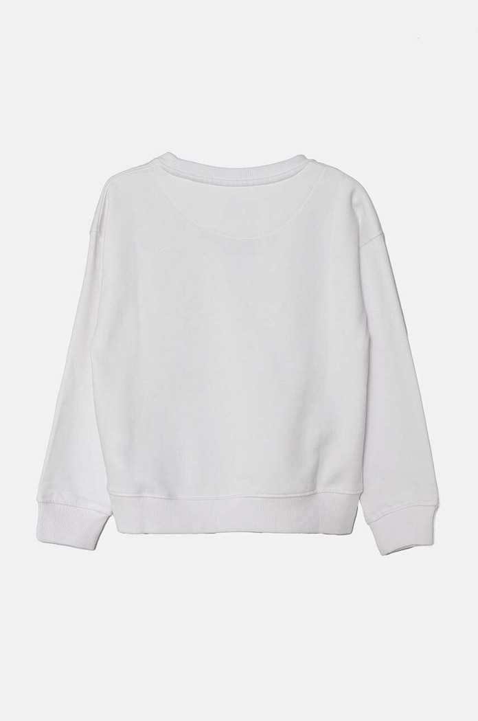 Dětská bavlněná mikina Pepe Jeans PG581317 bílá AW24