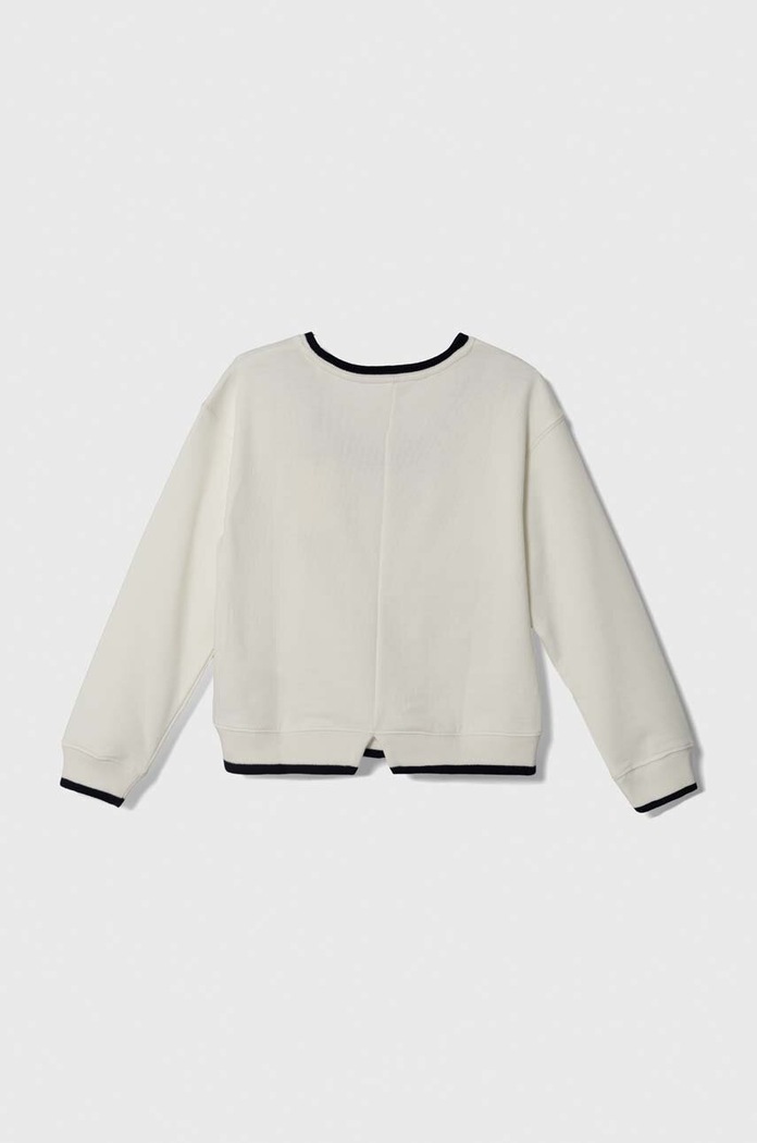Pepe Jeans bluza bawełniana dziecięca PG581307 biały AW23