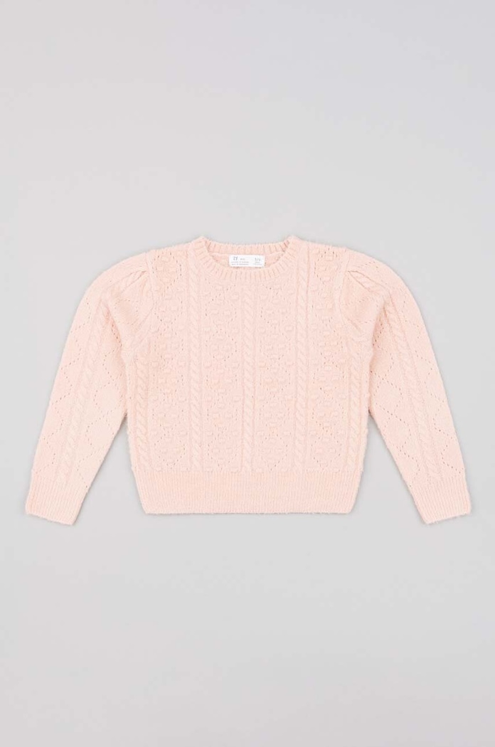 zippy sweter dziecięcy pozostałe różowy 3105625601