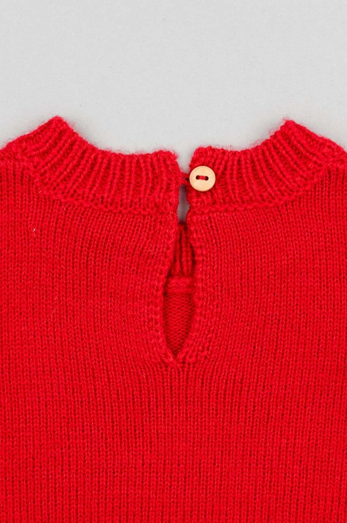 Dziewczynka zippy sweter dziecięcy 3105655002 czerwony