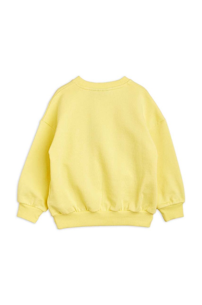 Mini Rodini bluza bawełniana dziecięca 2362013623 żółty AW23