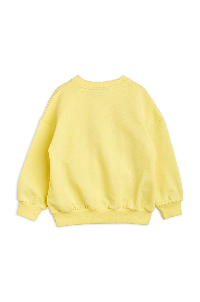 Mini Rodini bluza bawełniana dziecięca 2362013623 żółty AW23