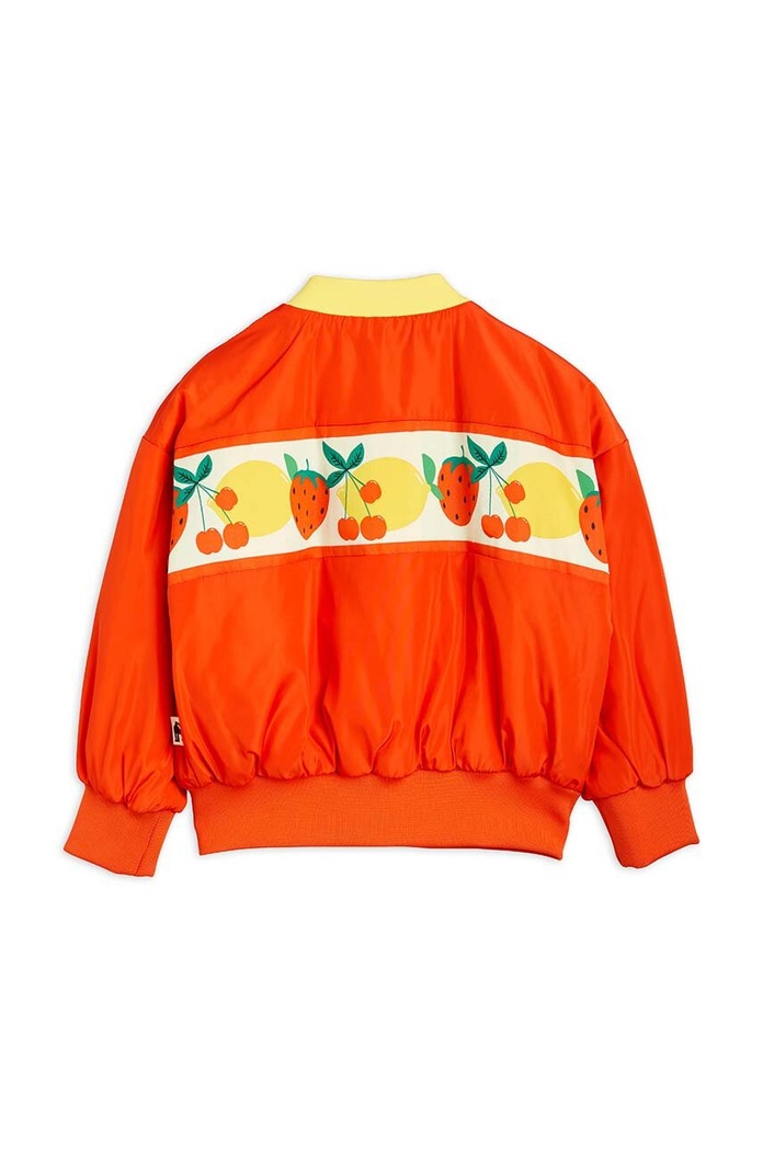 Mini Rodini kurtka bomber dziecięca 2371010242 czerwony AW23