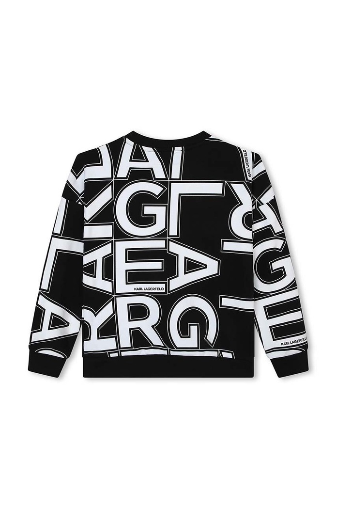 Băieți Karl Lagerfeld bluza copii Z25428.162.174 negru