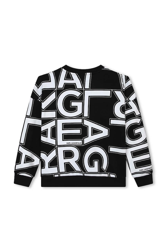 Băieți Karl Lagerfeld bluza copii Z25428.162.174 negru
