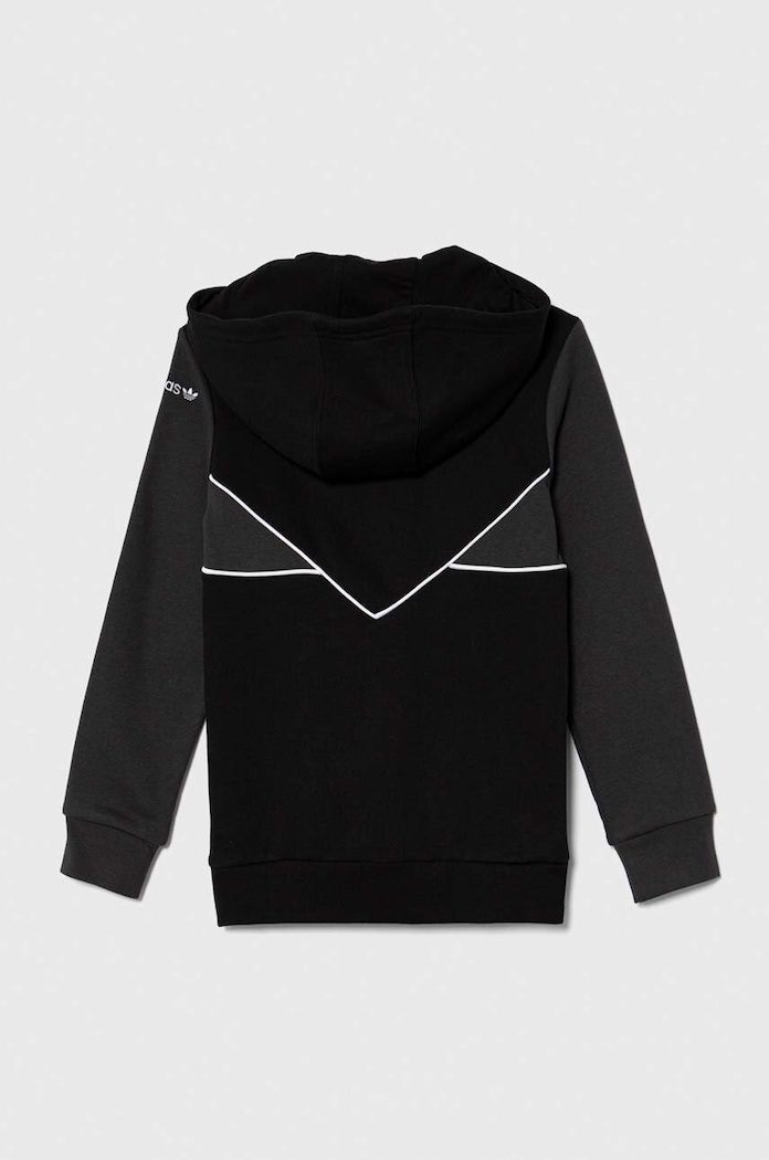 CHLAPEC Dětská mikina adidas Originals IJ5382 černá