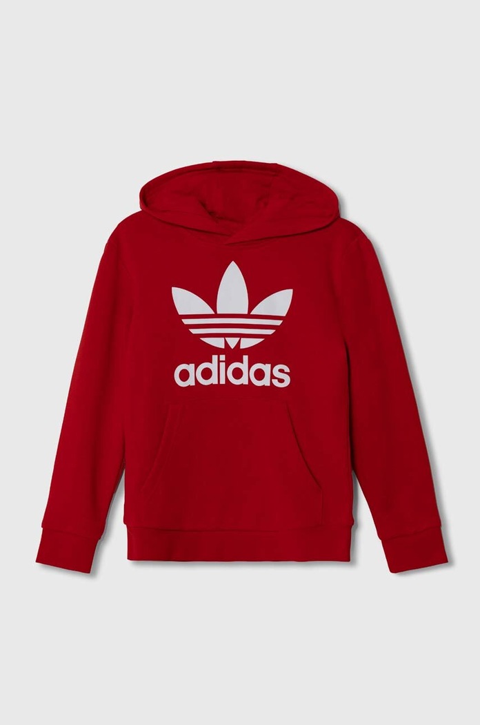 adidas Originals bluza dziecięca TREFOIL IJ7201 czerwony AW23