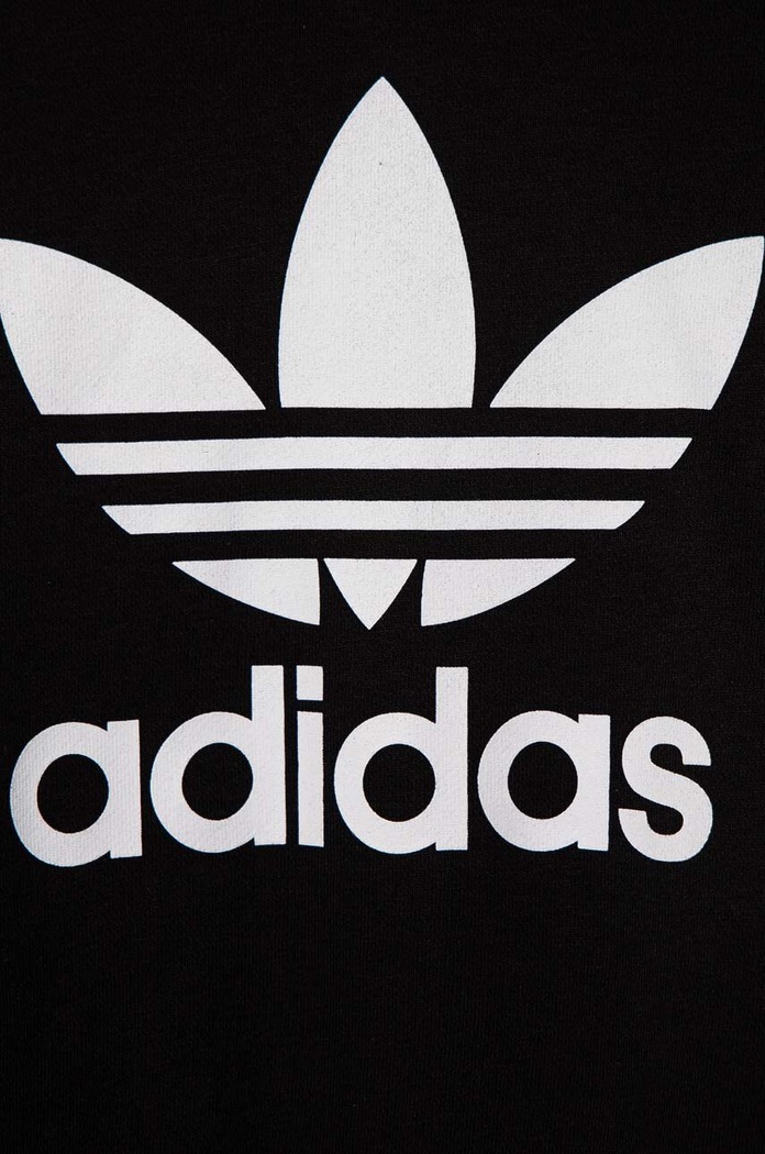 Detská mikina adidas Originals čierna IJ9719