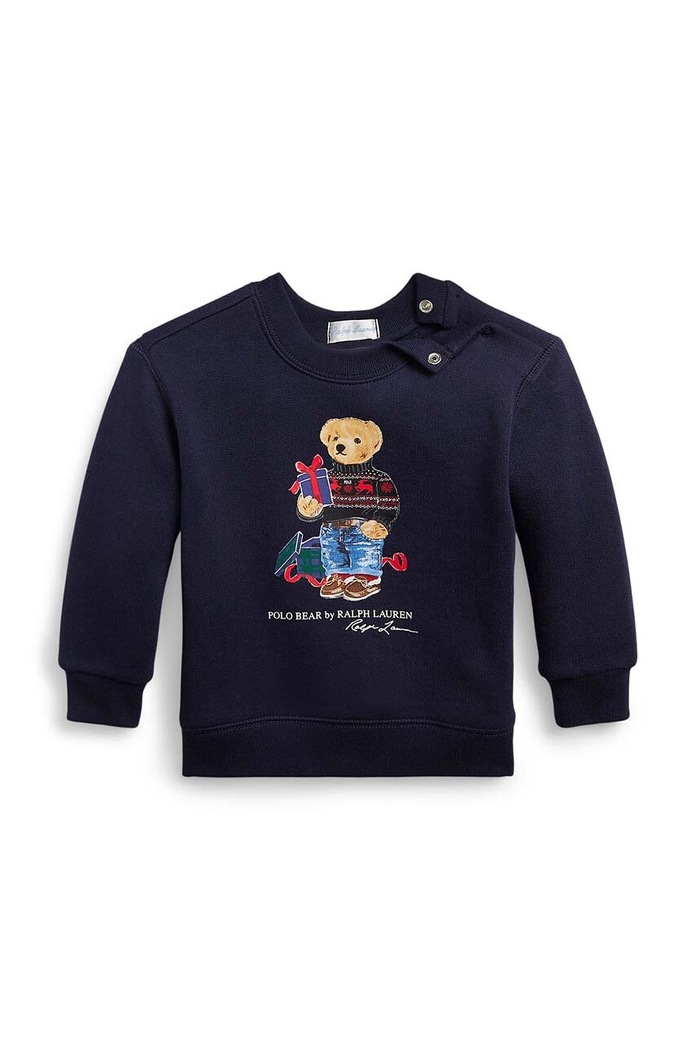 Polo Ralph Lauren bluza niemowlęca pozostałe granatowy 320919722003