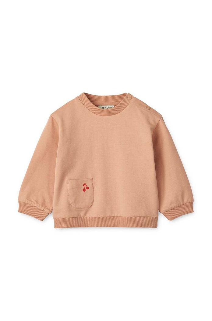 Liewood bluza bebe LW17824 portocaliu AW23