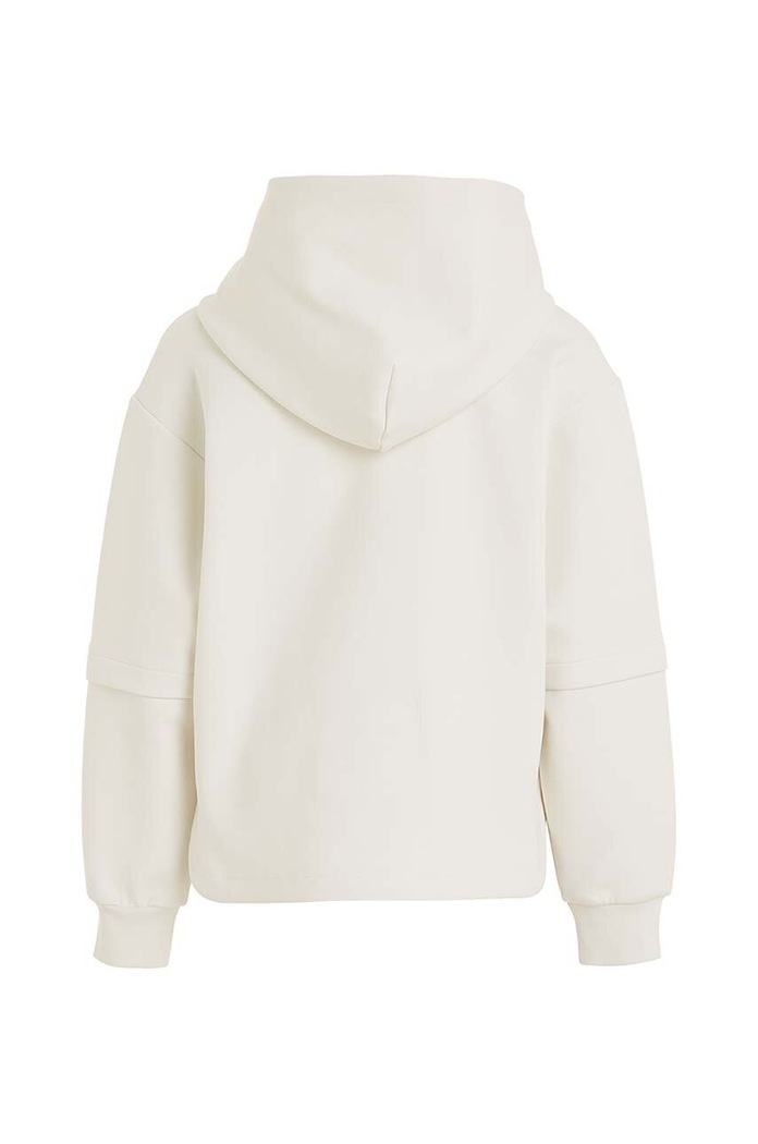 Chłopiec Calvin Klein Jeans bluza dziecięca IB0IB01859.9BYX beżowy