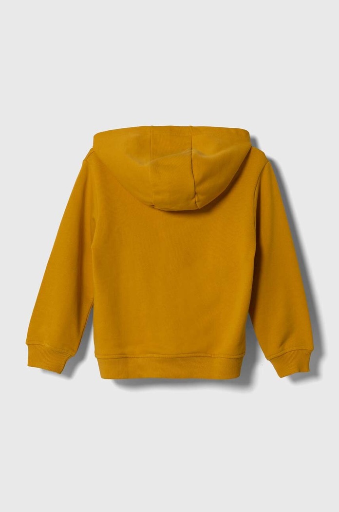 United Colors of Benetton bluza bawełniana dziecięca 3J68G5023.P.SEASONAL żółty AW23