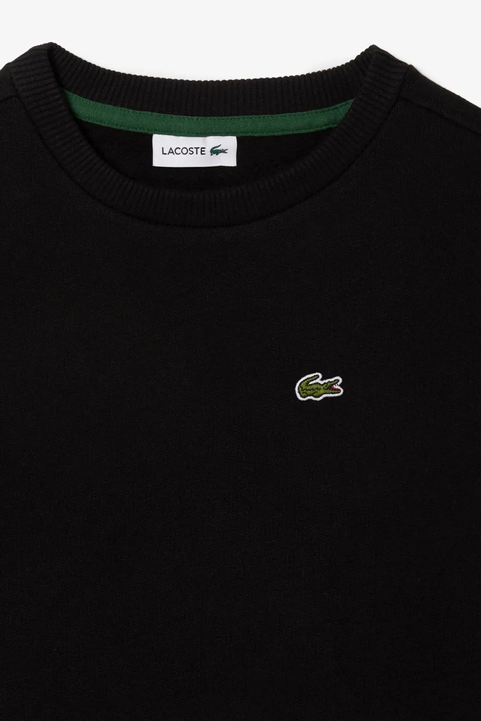 Chlapec Detská mikina Lacoste SJ5284 čierna