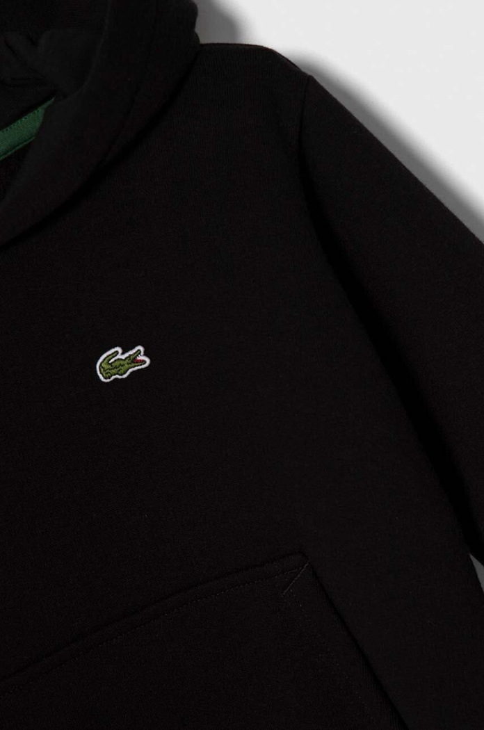 Chlapec Detská mikina Lacoste SJ5292 čierna