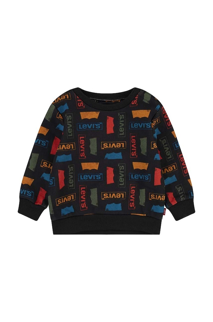 Levi's bluza bebe cu modele negru 6EJ088
