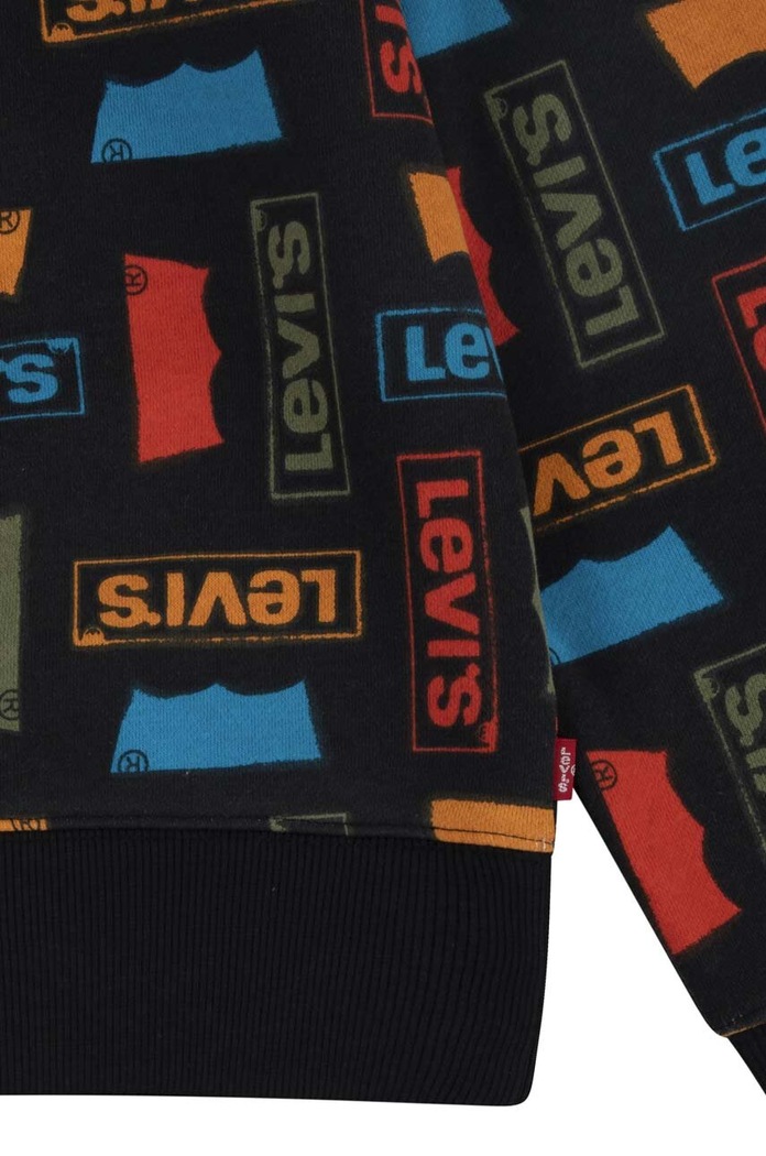 Dětská mikina Levi's černá 9EJ088