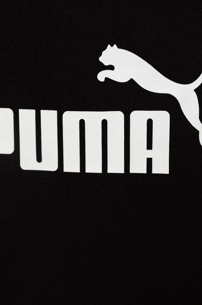 Băieți Puma Bluza copii ESS Big Logo Crew FL B 586963 negru