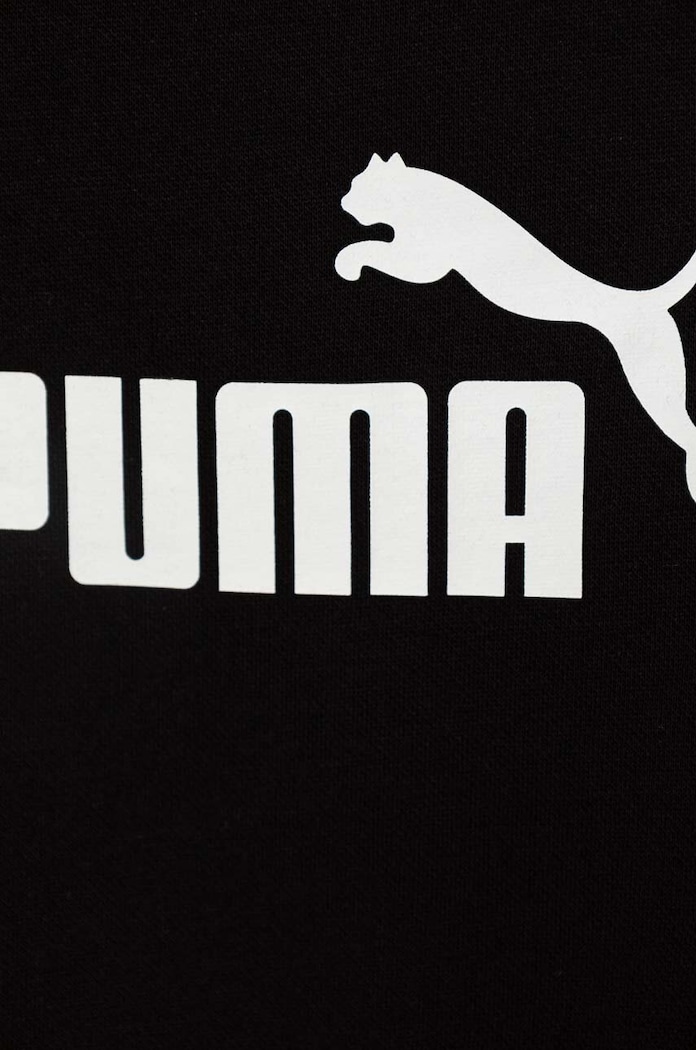 Băieți Puma Bluza copii ESS Big Logo Crew FL B 586963 negru