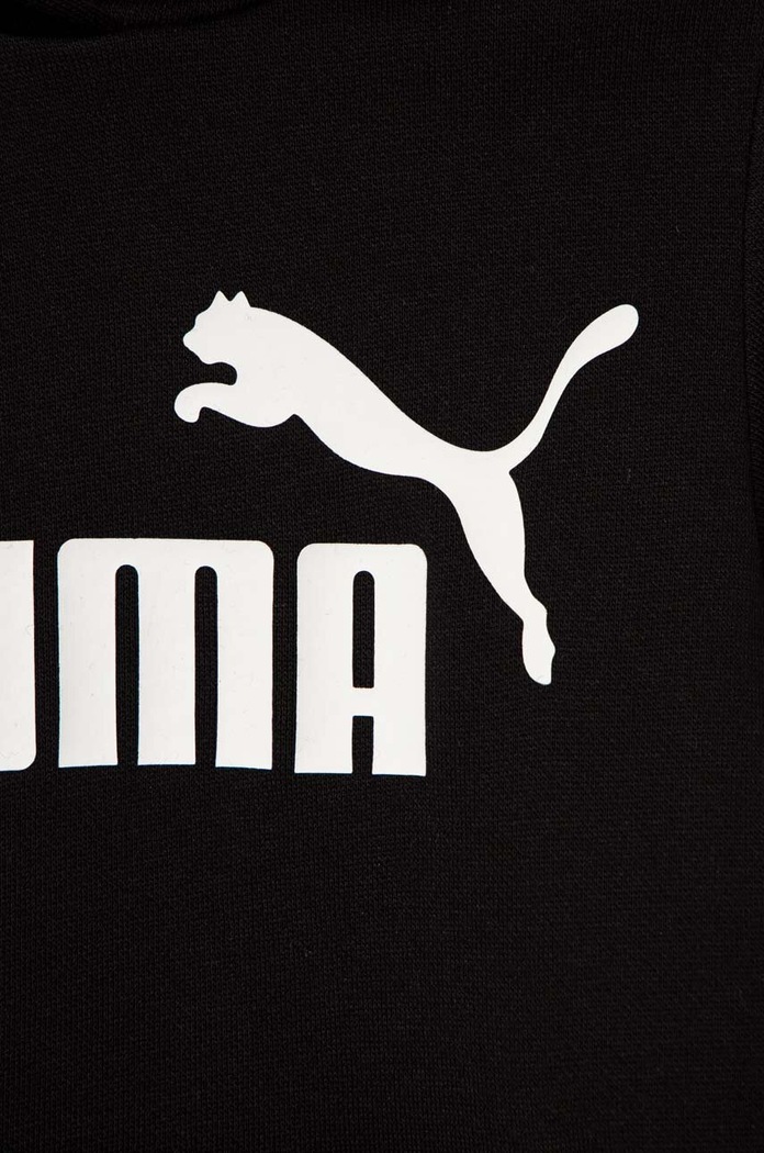 Chłopiec Puma bluza dziecięca ESS Logo Hoodie FL G 587031 czarny