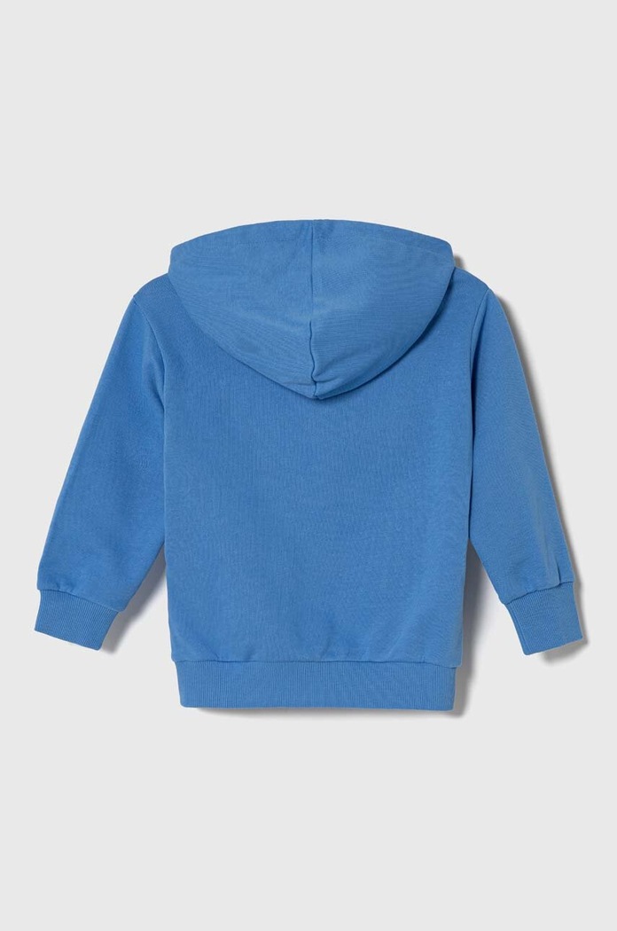Dětská bavlněná mikina United Colors of Benetton 3J68G200H.P.SEASONAL modrá AW23