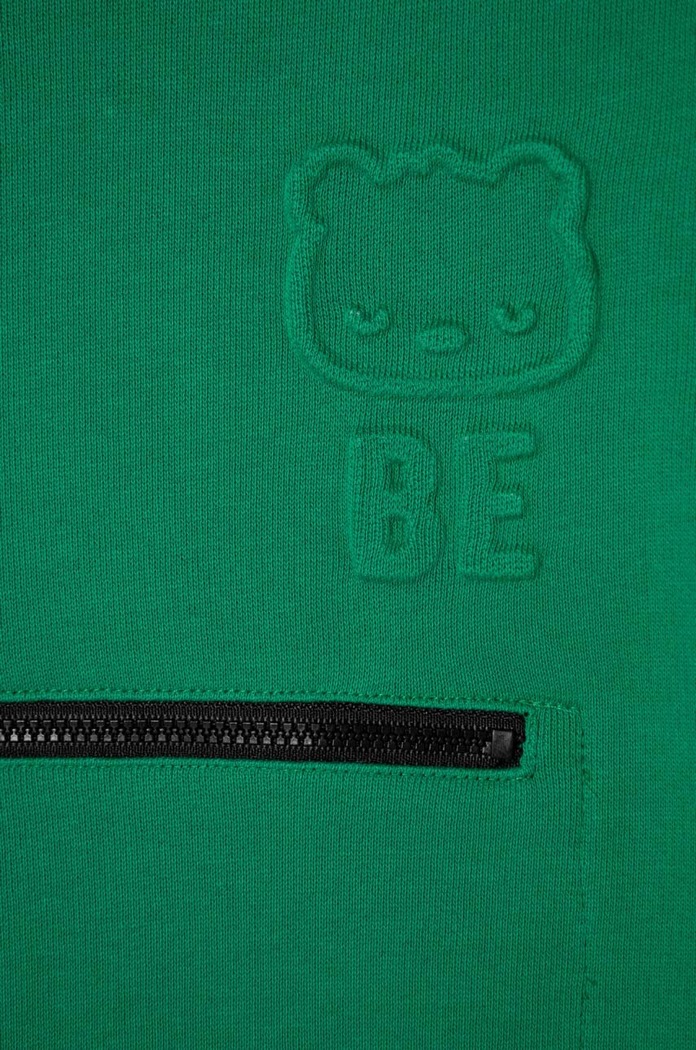 CHLAPEC Dětská bavlněná mikina United Colors of Benetton 3J68G200H.P.SEASONAL zelená