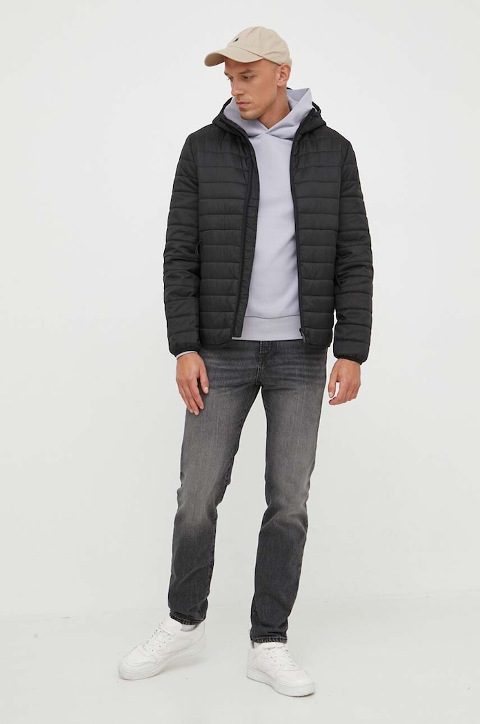 Calvin Klein mikina s kapucí pánská s bavlnou K10K109927 šedá SS25