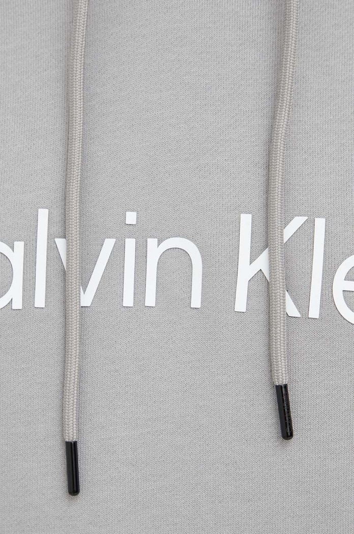 Βαμβακερή μπλούζα Calvin Klein Calvin Klein γκρί K10K111345