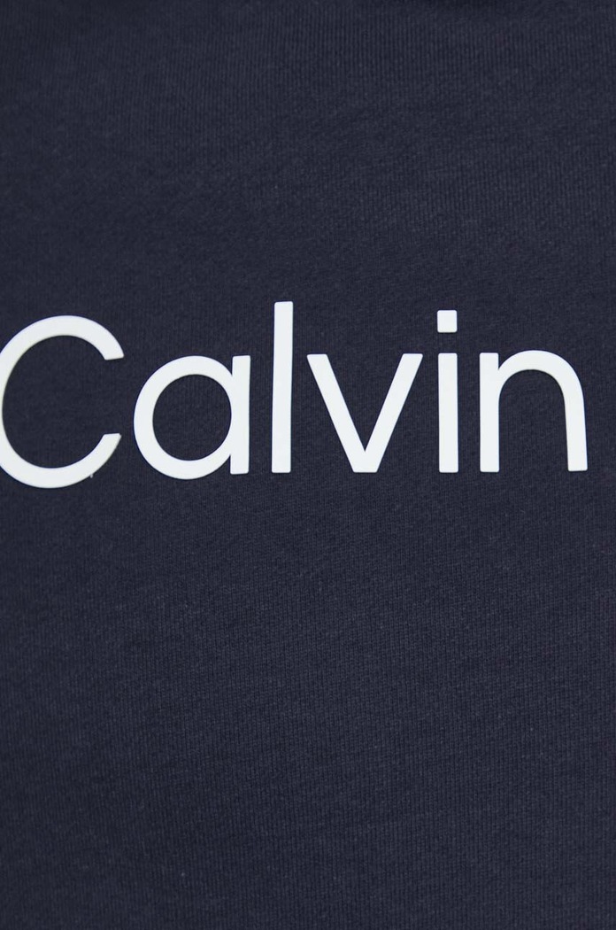 Calvin Klein bluza bawełniana granatowy K10K111345