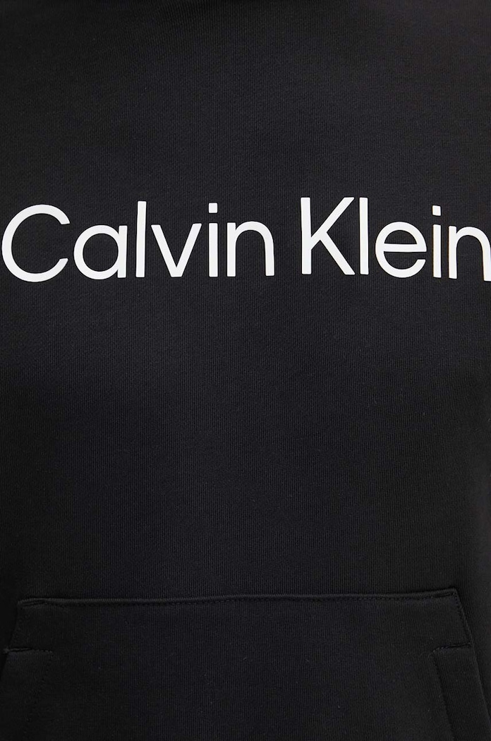 Bavlněná mikina Calvin Klein K10K111345 černá