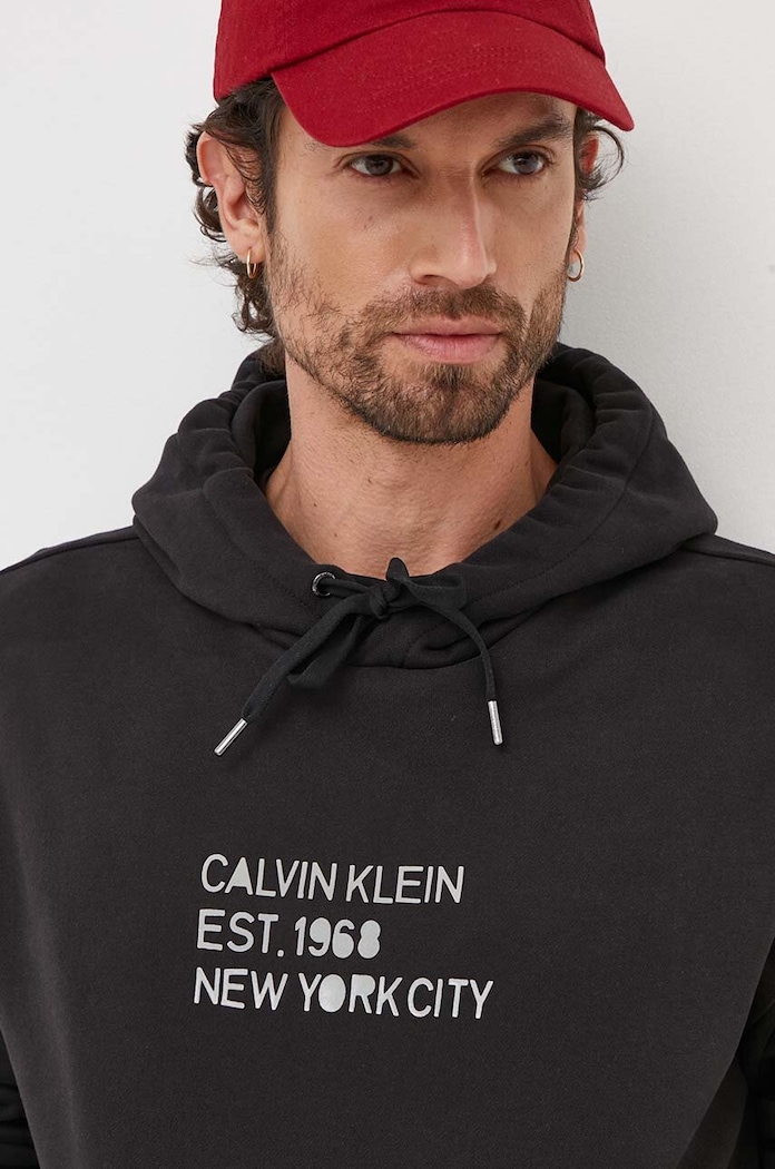 Calvin Klein bluza czarny K10K111522