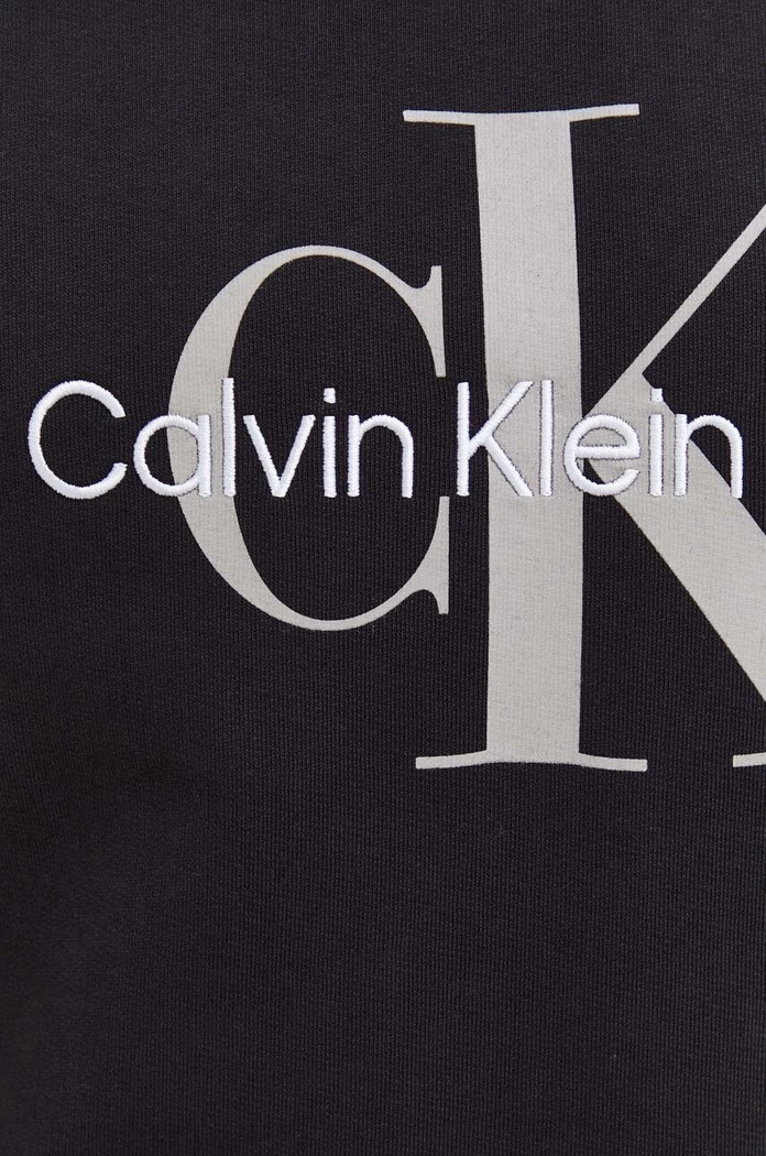 Bluza bawełniana Calvin Klein Jeans czarny J30J320805