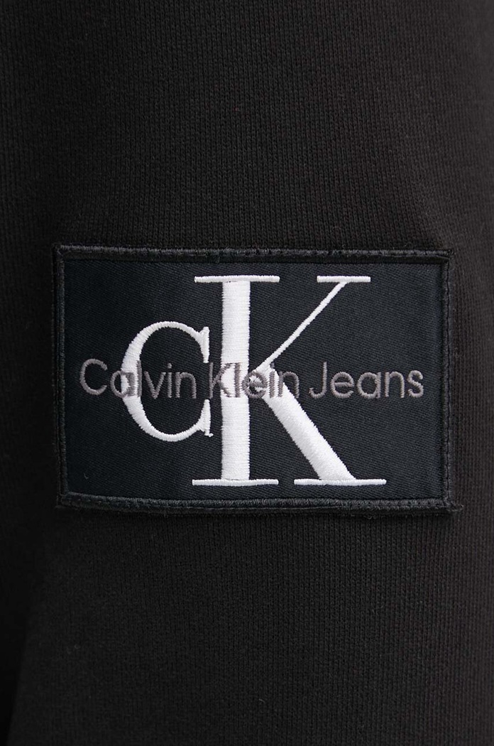 Bavlnená mikina Calvin Klein Jeans J30J323430 čierna